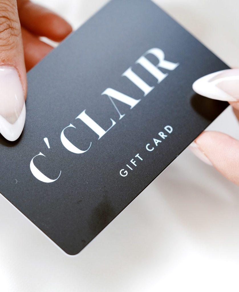 C’CLAIR GIFT CARD